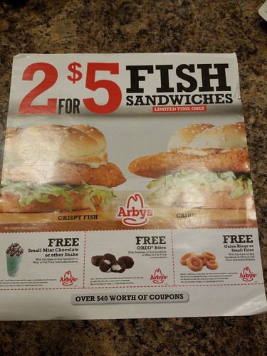 Arbys Coupons Expires 03/31/19