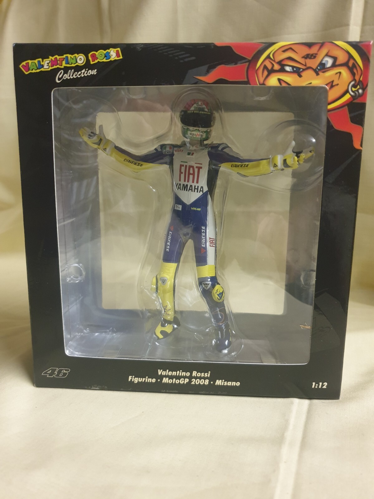 お歳暮ならオンライン VALENTINO MINICHAMPS ROSSI eBay | Misano 2008 FIGURE 1/12 スポーツ