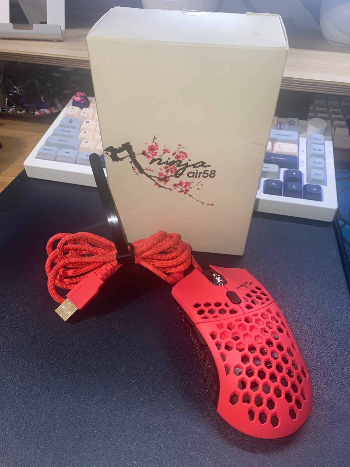 finalmouse Air58 CHERRY BLOSSOM RED