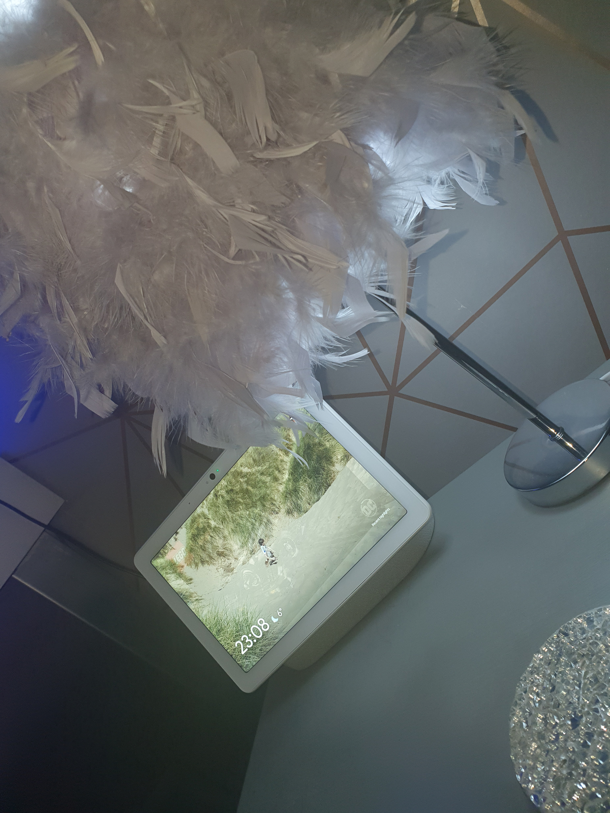 Google Nest Hub Max Smart Home Monitoring Chalk 842776110008 eBay