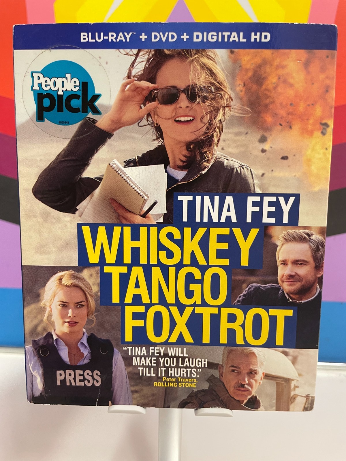 Whisky Tango Foxtrot (Blu-Ray + DVD *no digital) w/slipcover Tina Fey