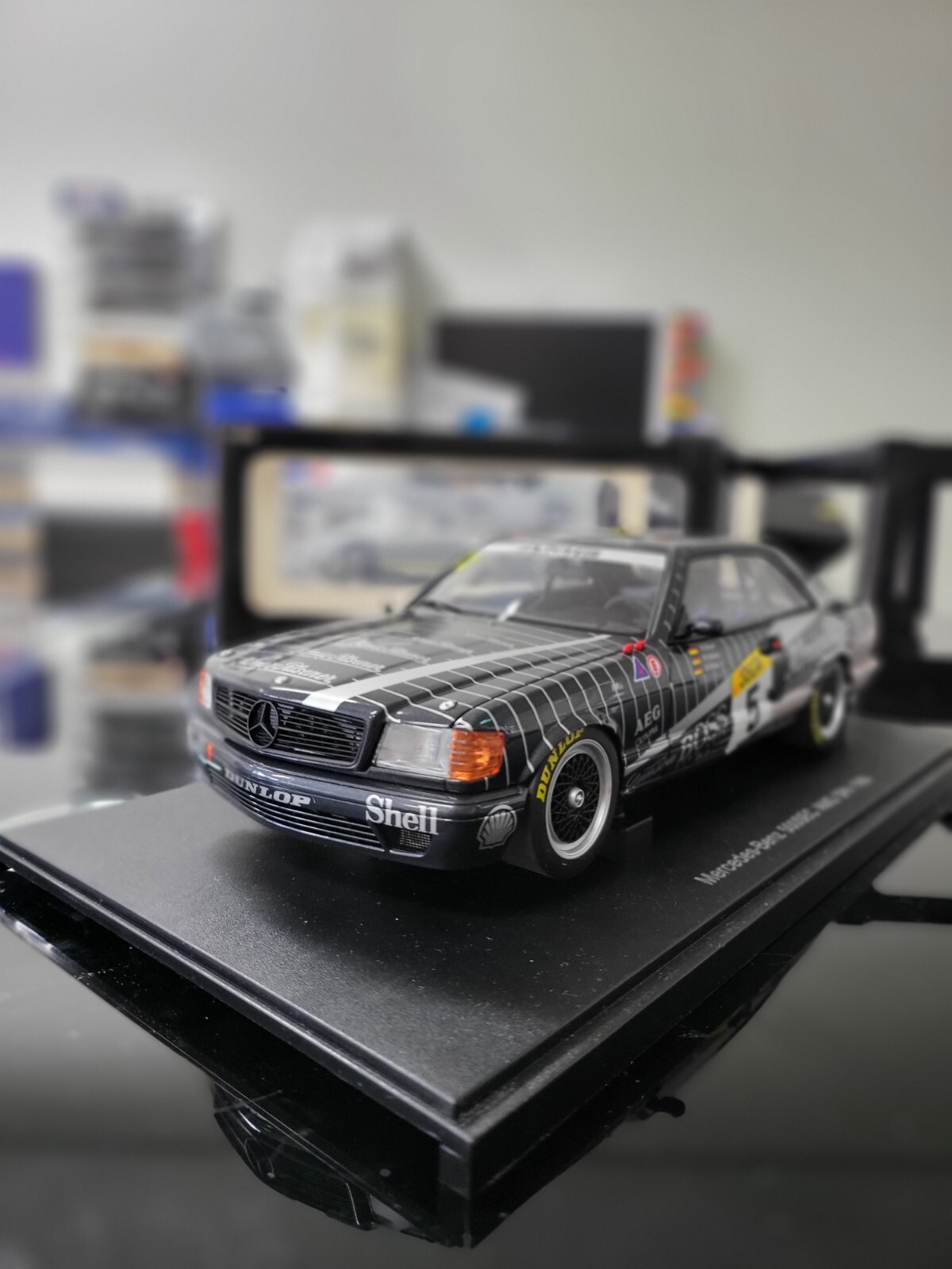 オートアート 1/18 メルセデス•ベンツ 500SEC Autoart 1:18 AUTOart Mercedes 500 SEC AMG 24h Race #5 SPA