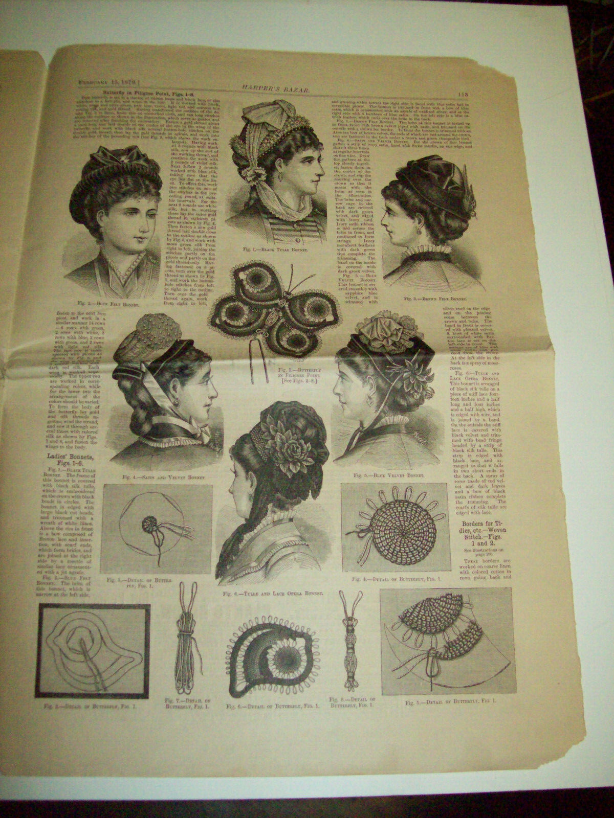 HARPER'S BAZAR SATURDAY FEBRUARY 15, 1879