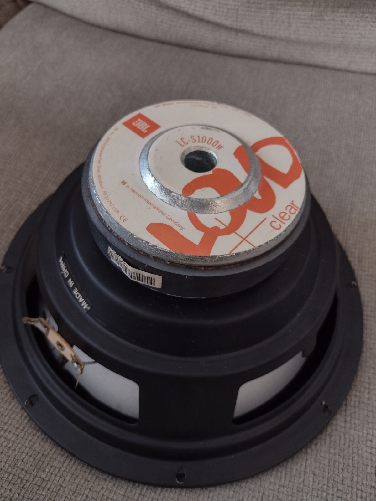 JBL lc-s1000w 1000 watt 10" Subwoofer for Car Audio