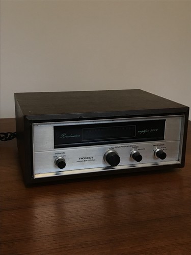 Vintage Pioneer Reverberation Amplifier SR-202W, Retro Electronics, Tested