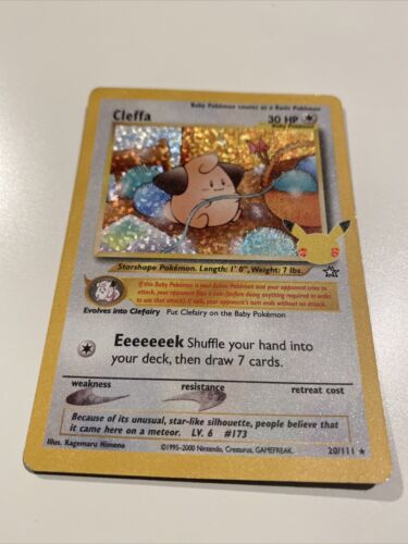 Pokemon TCG:Celebrations Cleffa 20/111 1995-2000 | eBay
