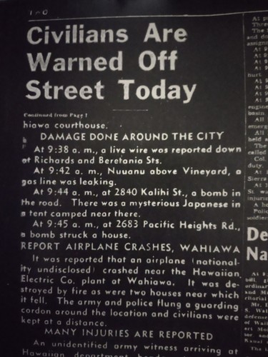 Lot3, 23in Microfiche of Dec 7, 1941 HONL Star-Bulletin"Tokyo Announces,,&Wallet