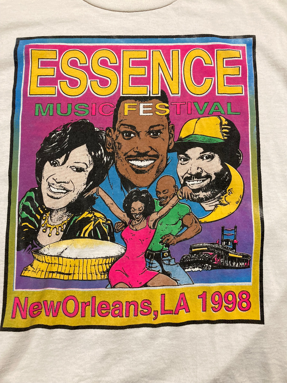 RARE and VINTAGE! 1998 Essence Music Festival Shirt New RARE and VINTAGE! 1998 Essence Music Festival Shirt New