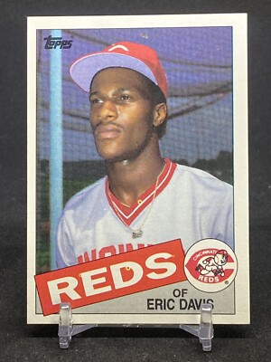 1985 Topps Eric Davis Rookie Card RC #627 Cincinnati Reds Qty NM-Mint