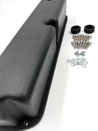 Black Aluminum Valve Covers For 1962-1985 Small Block Ford 289, 302, 5.0 & 351W