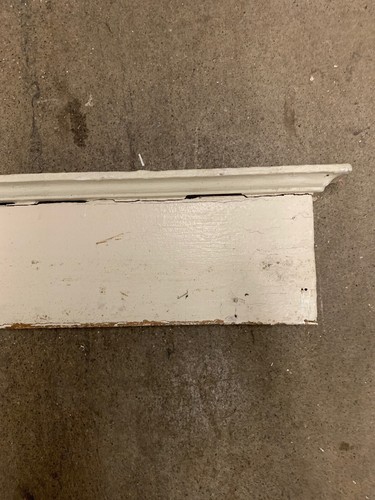 Vintage Primitive Wooden Decorative Architectural Salvage House Mantle #6