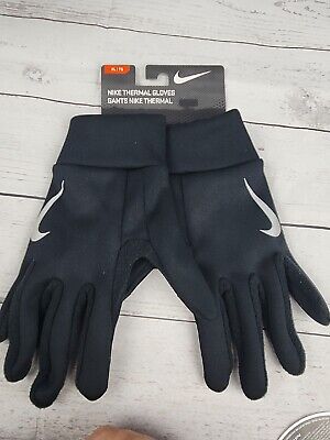 BRAND NEW Nike Unisex Black  Thermal Gloves Gants Nike Thermal Size XL