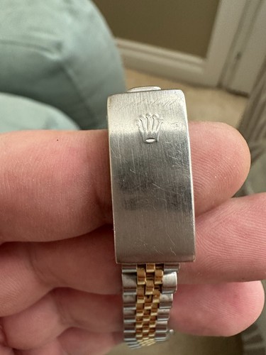 Pre-owned Rolex Barely Used Ladies  Watch 18kt Yellow Gold Without Box And Papers