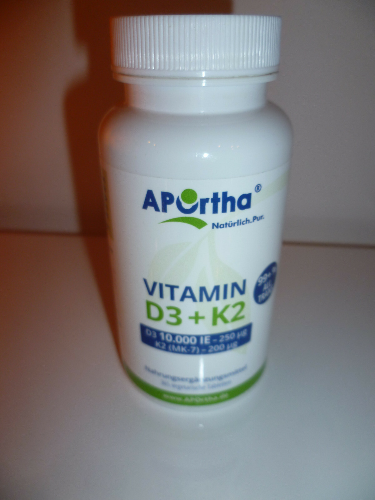 Aportha Vitamin D3 Test Vergleich +++ Aportha Vitamin D3 günstig kaufen!
