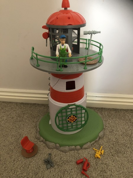 fireman sam lighthouse playset
