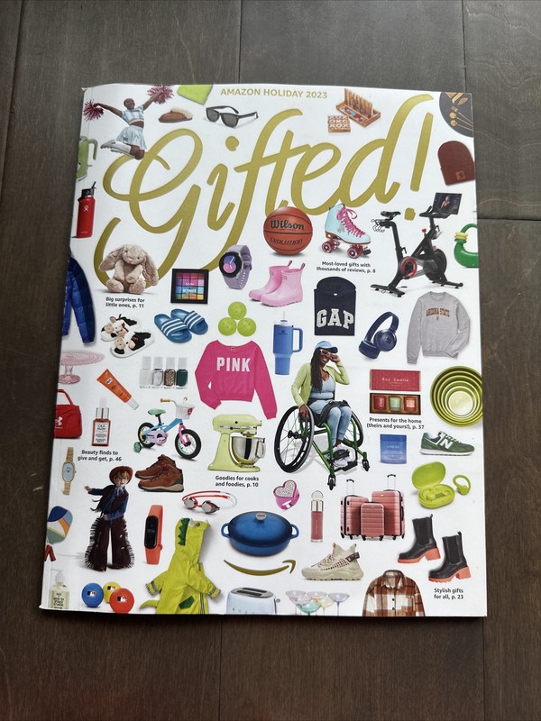 Amazon Gifted Holiday Book 2023 Gift Ideas Nostalgia Booklet