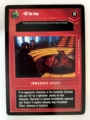 Star Wars CCG - All Too Easy - Cloud City