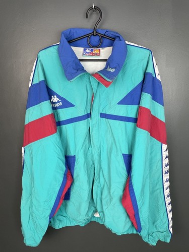 BARCELONA 1992/1995 TRAINING TRACK TOP JACKET VINTAGE KAPPA SHIRT