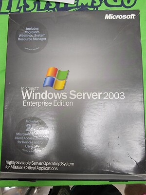 Microsoft Windows Server 2003 Enterprise Edition