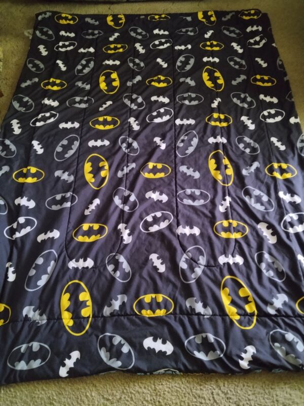 Batman Comforter Blanket 60x85 Black