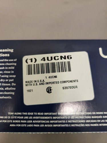 UVEX by Honeywell Safety Goggles - 4UCN6
