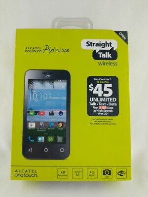 Straight Talk Alcatel OneTouch Pixi Pulsar A460G 4.0 4GB - IMPORTANT PLEASE READ