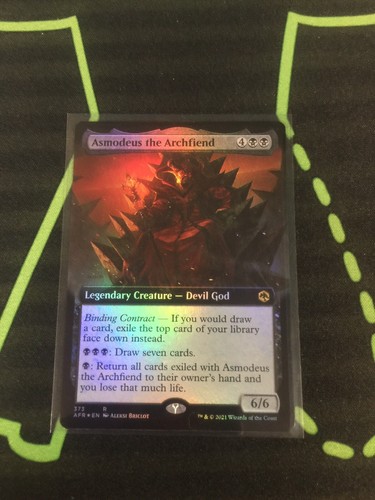 MTG アーチフィーンド・アスモデウス アンパサンド 英語版 プロモ Foil 買取相場】-MtG-(英)【Foil】アーチフィーンド、アスモデウス