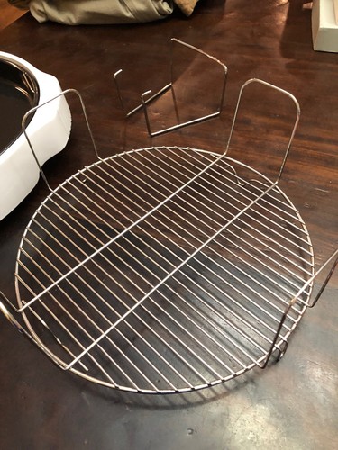 NuWave Oven Pro Replacement Part White BASE, PAN, RACK, DOME HOLDER