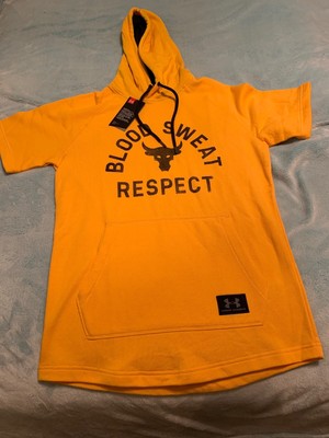 project rock yellow hoodie