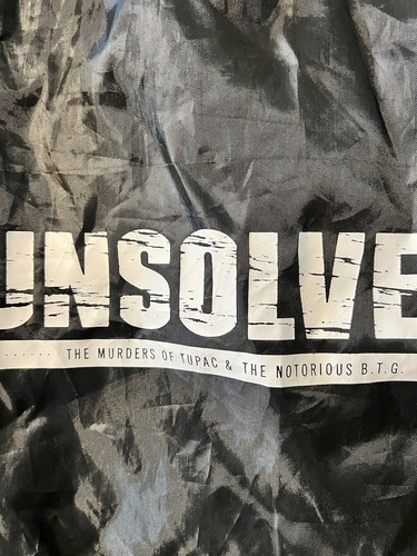 TUPAC AND NOTORIOUS BIG XL BLACK LAUNDRY BAG WITH SHOULDER STRAP /DRAWSTRING