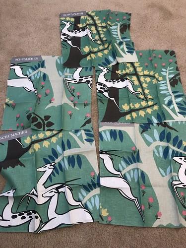 Schumacher Antelopes Fabric In Any Colorway