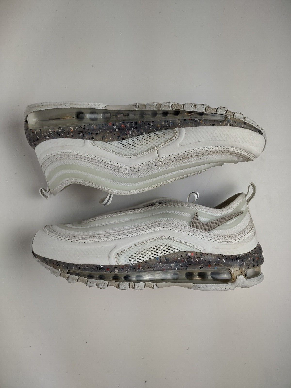 

Мужские кроссовки Nike Air Max Terrascape 97 White Light Iron Ore Grey DJ5019-100 8.5, Белый, Nike Air Max 97