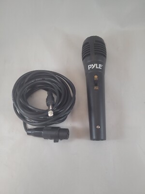 Pyle Dynamic Wired Professional Microphone with XLR to Phono Cord Kareoke 