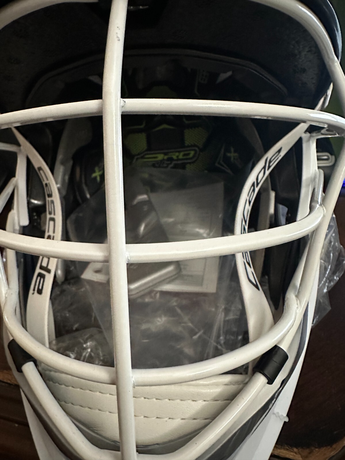 Cascade XRS Pro Lacrosse Helmet - Navy Blue