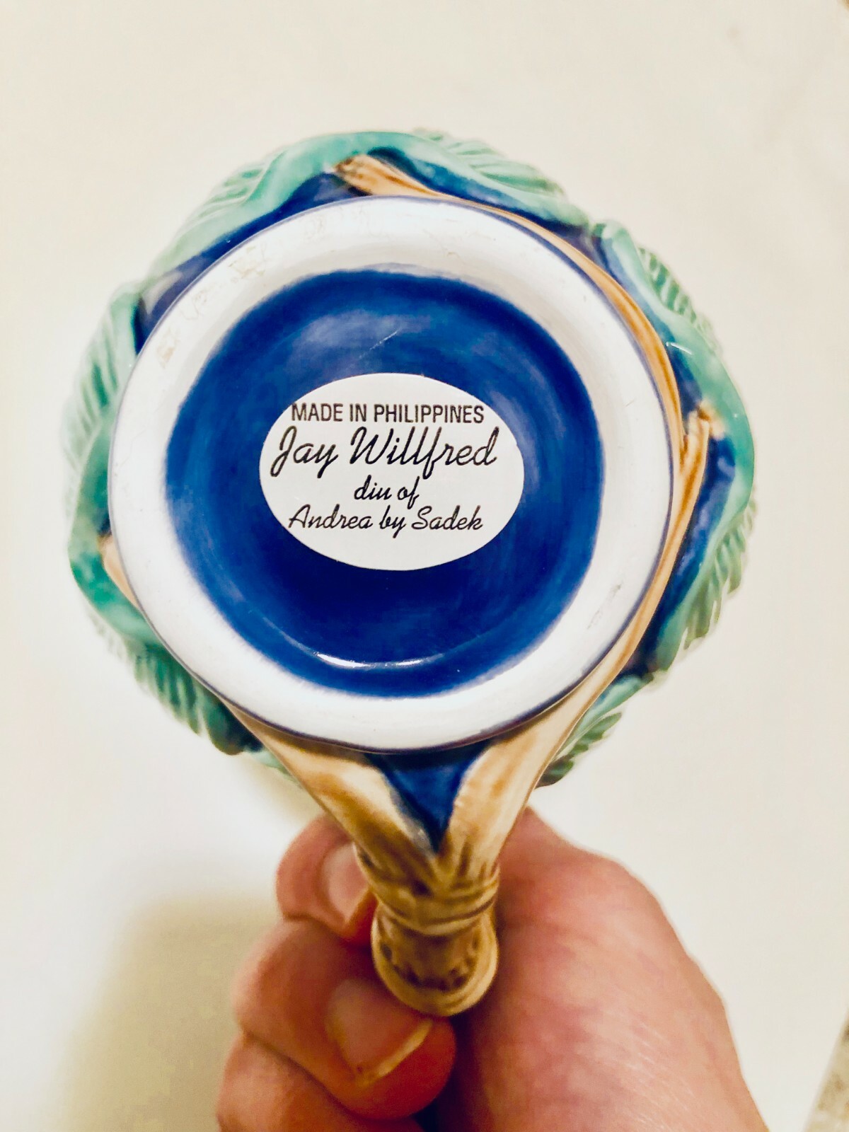 Jay Willfred Floral Ceramic Pitcher Andrea By Sadek Philippines Water Pot Vase