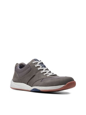 

КОЛЛЕКЦИЯ ОТ CLARKS Мужские серые спортивные кроссовки на танкетке Langton Impact 10,5 M, Серый, 26153335