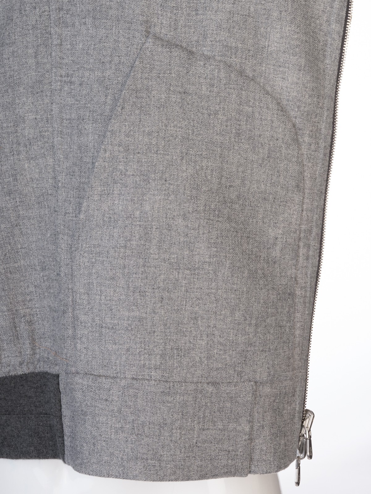 Pre-owned Brunello Cucinelli $6495  Reversible Tan Gray Cashmere Hooded Jacket 52 Eu Large In Multicolor