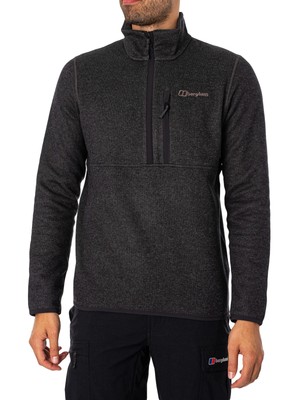 

Мужская флисовая куртка Berghaus Carnell на молнии, черная, Черный