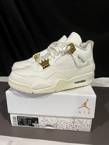 Air Jordan 4 ホワイト/ゴールド 箱付き $_12.JPG?set_id=880000500F