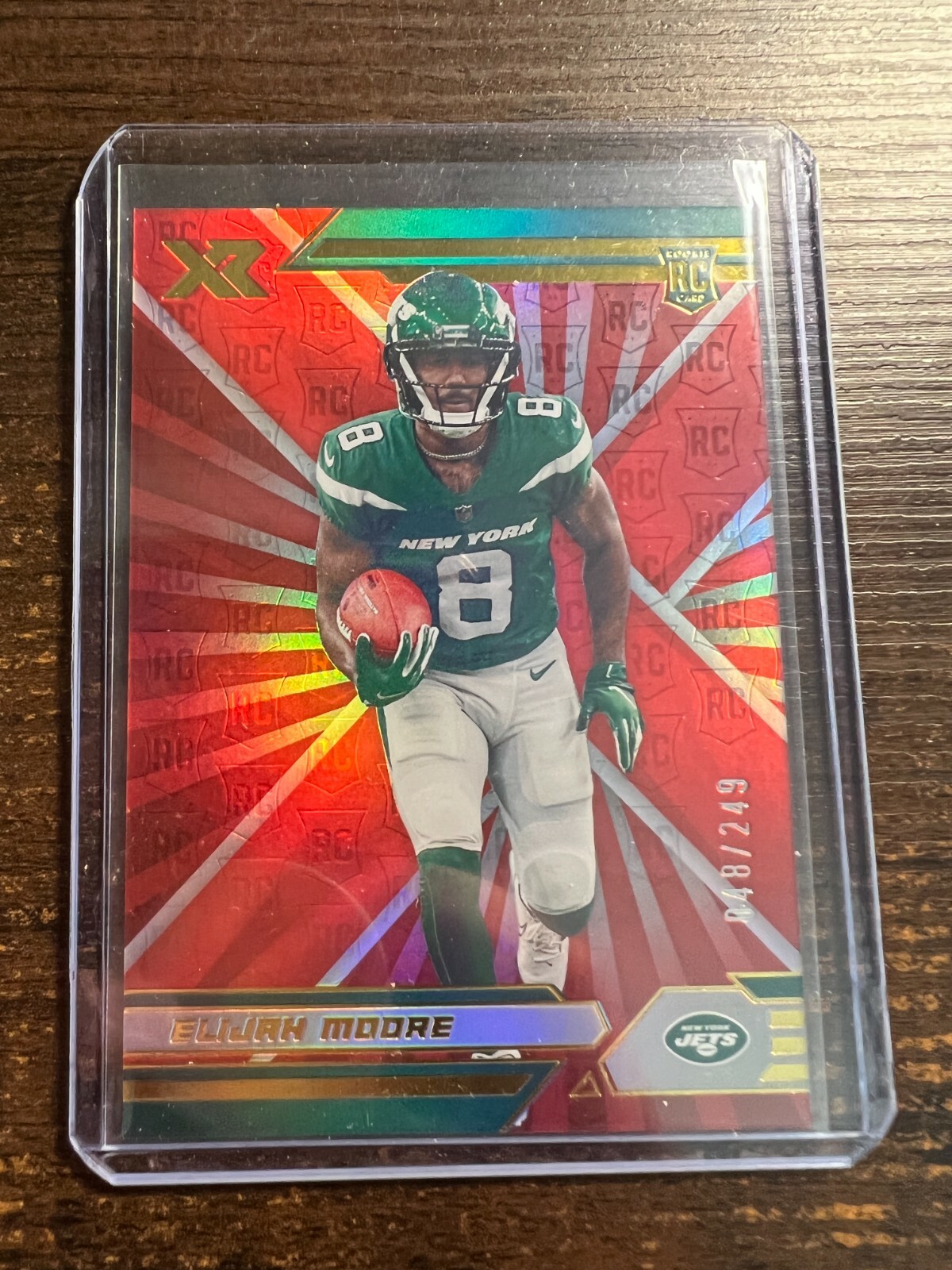 A121,763 - 2021 Panini XR Red #130 Elijah Moore/249 | eBay