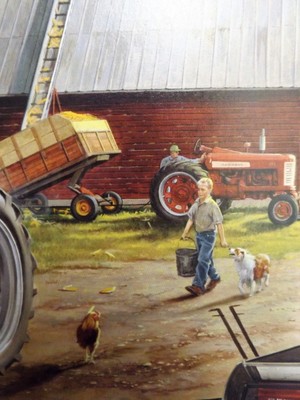 FARMALL TRACTOR ART by CHARLES FREITAG - FARMALL FRIENDS - SIGNED PRINT ONLY