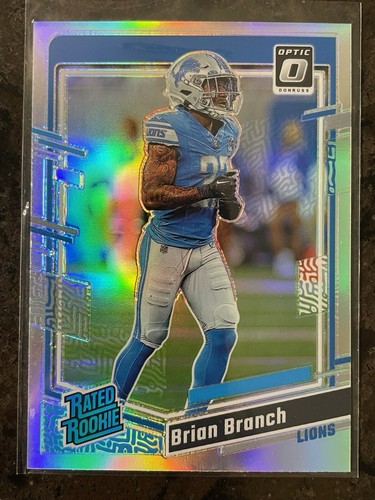 2023 Donruss Optic Rated Rookie Silver Holo Prizm #233 Brian