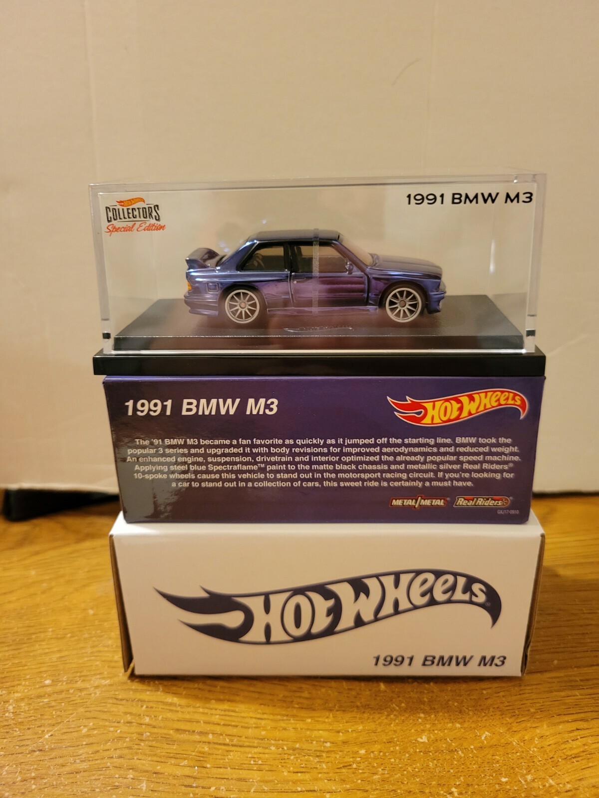 Hot Wheels 2022 RLC exclusive 1991 BMW M3 low number 09115