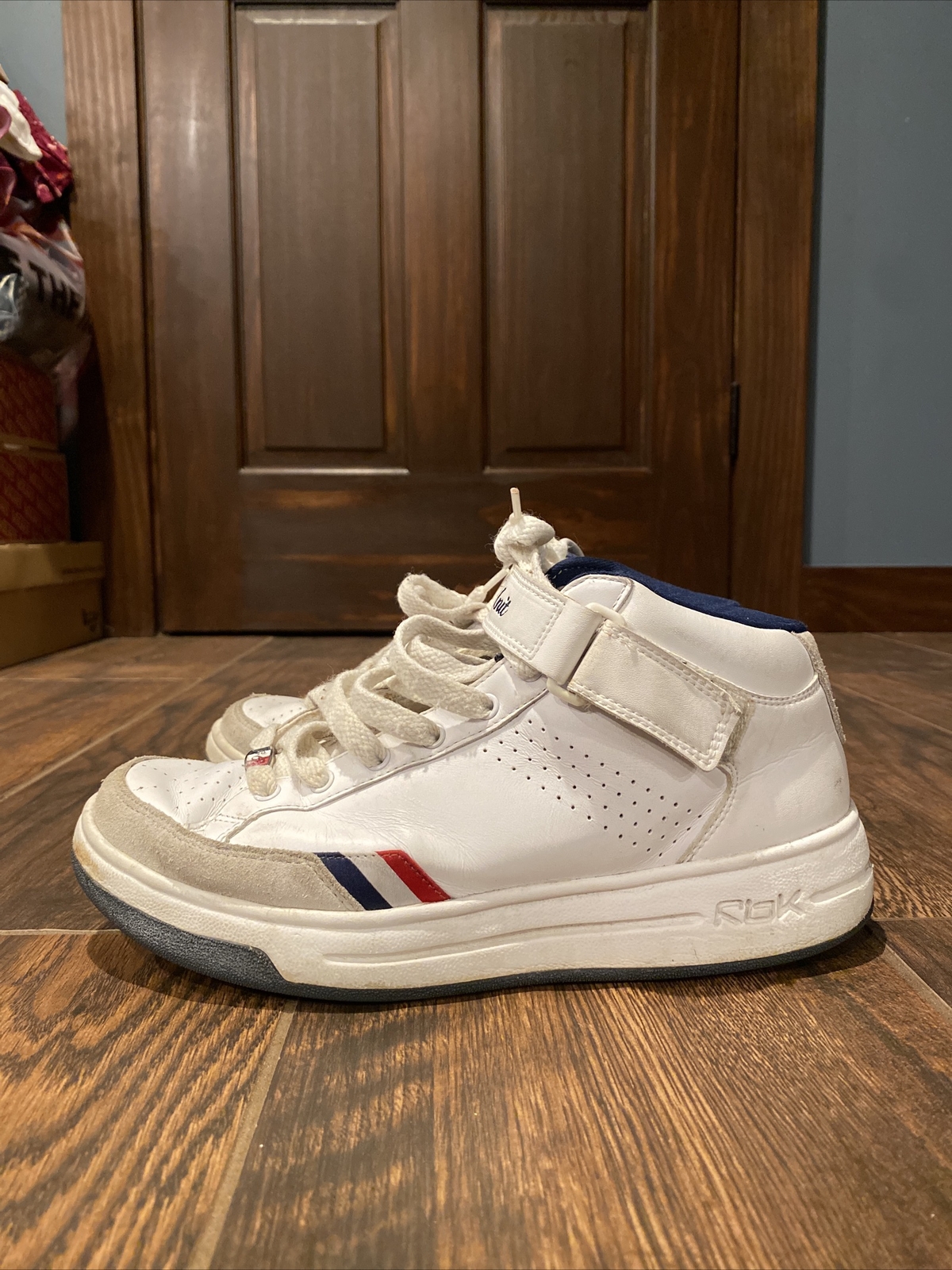 G Unit Reebok White Shoes MENS Sz 7.5 