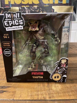 YAUTJA MINI EPICS WETA WORKSHOP EXCLUSIVE LIMITED PREDATOR #2 NEW IN BOX