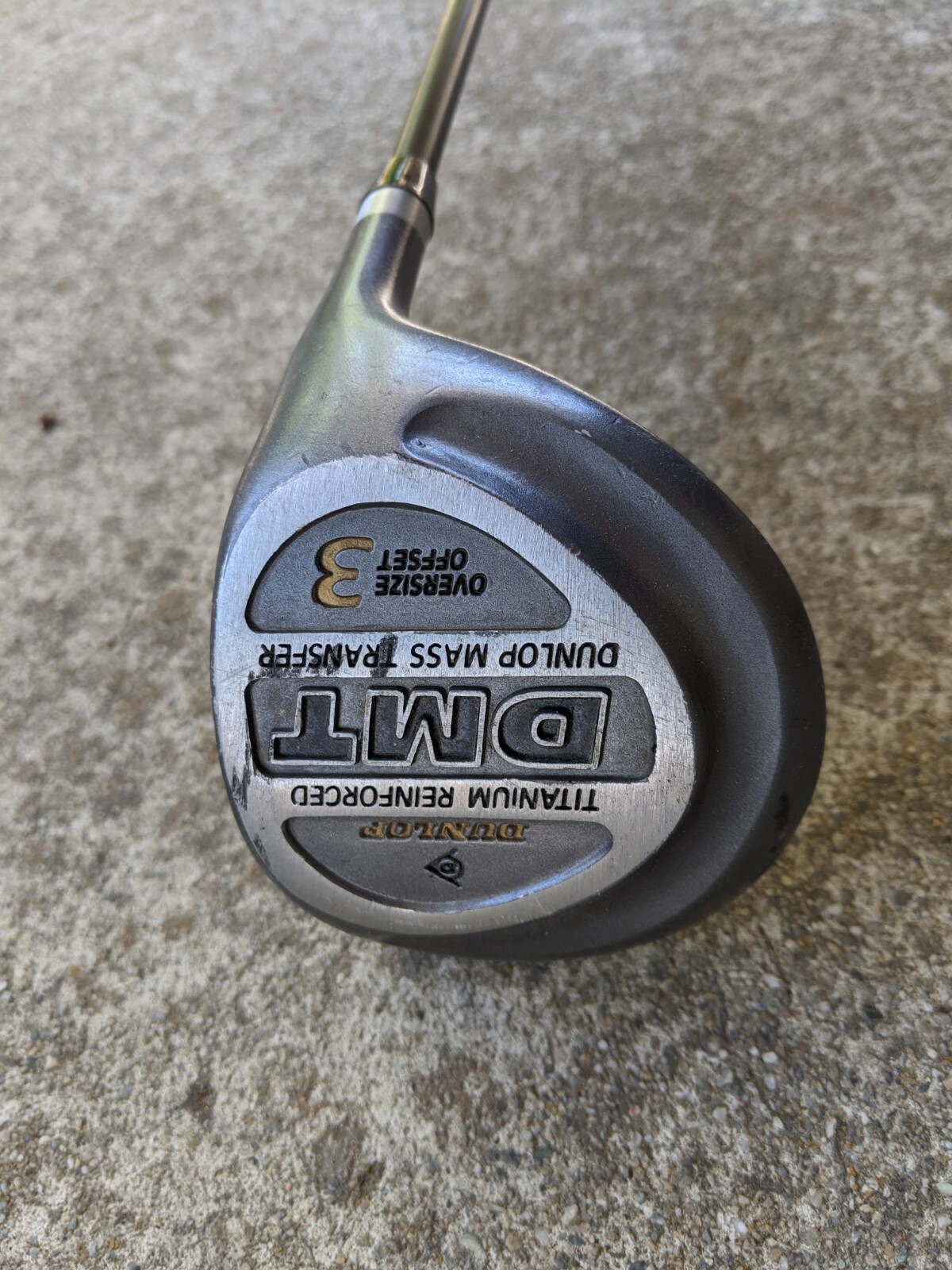 Dunlop Mass Transfer DMT Oversized Offset #3 Driver Modulate Graphite Shaft