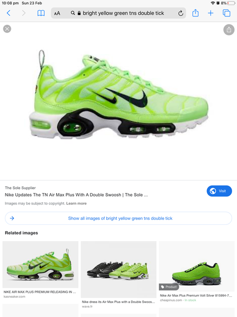 nike tn double tick