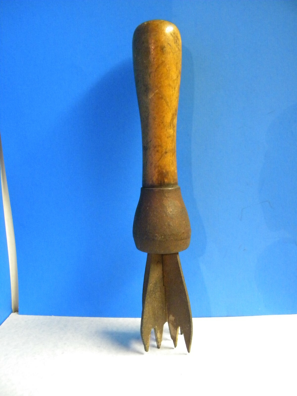 Antique Ice Pick  Steel / Wood Handle Block Chipper