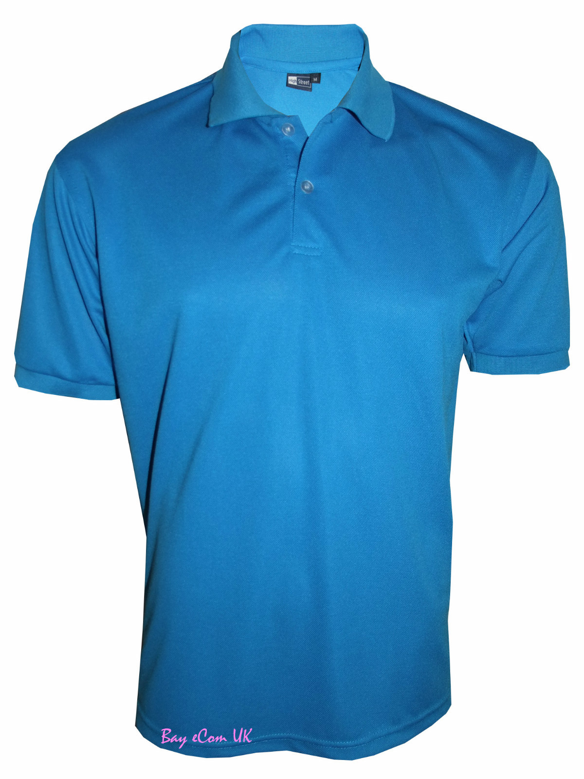 Men’s TShirts Loose Fit PK Polo Plain Cotton Tops Casual Shirts Size S