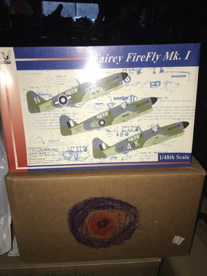 GRAND PHOENIX 1/48 FAIREY FIREFLY Mk.I w/resin photoetched parts KT002 Mod 20